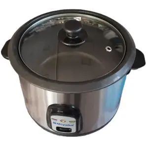Miyako MRC-1180-SSNS Double Pot Electronic Rice Cooker